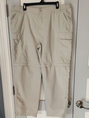 Mountain Club Men's Tan Lightweight Pants,  38 x 30.